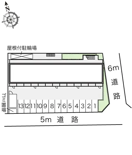 ★手数料０円★大阪市生野区巽東　月極駐車場（LP）